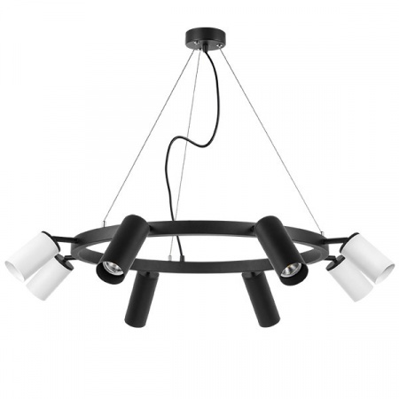 фото Люстра подвесная Rullo, черный Lightstar LR018874364