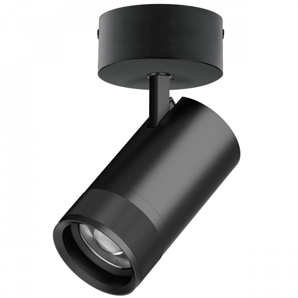 Светильник накладной 40W 2800LM 20-55G с адаптером Canno Pro, черный Lightstar C4407SO
