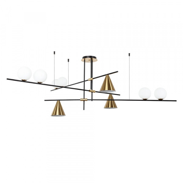 Люстра на штанге Arte Lamp JACOB A7029PL-9BK