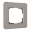 фото Рамка из стекла на 1 пост Elite дымчатый W0012417