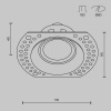 фото Встраиваемый светильник Maytoni Technical Dot DL042-01-RD-B, черный