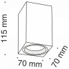 фото Потолочный светильник Maytoni Technical Focus C011CL-01B, черный