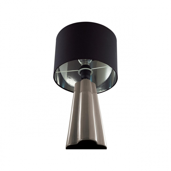 фото Черный/серый, керамика/текстиль Настольная лампа E27 1*60W 220V HINAMI COMFI, арт. 8125/1T