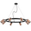 фото Люстра подвесная Rullo, черный Lightstar LR018308