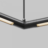 фото Угловой коннектор 120° для системы Shelf с вводом питания Maytoni Technical CA018LWC-P-B, черный