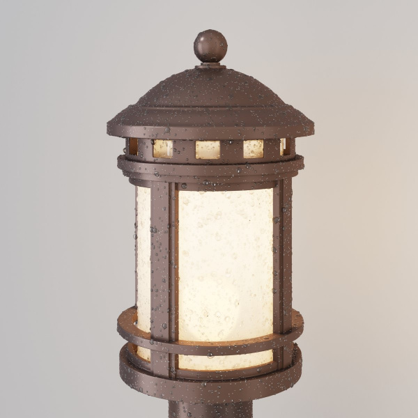 фото Ландшафтный светильник Maytoni Outdoor Salamanca O031FL-01BR, коричневый