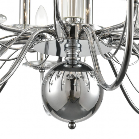 фото Хром, металл/стекло Люстра подвесная Е14 16*40W 220V INCANTO CLASSI, арт. 8034/16