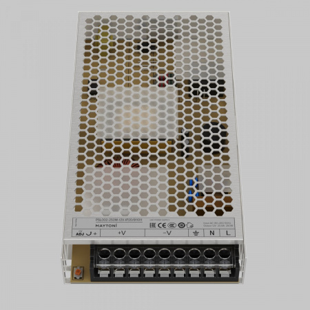фото Источник напряжения PSL002 12В 250Вт IP 20 Maytoni 811011, серебро