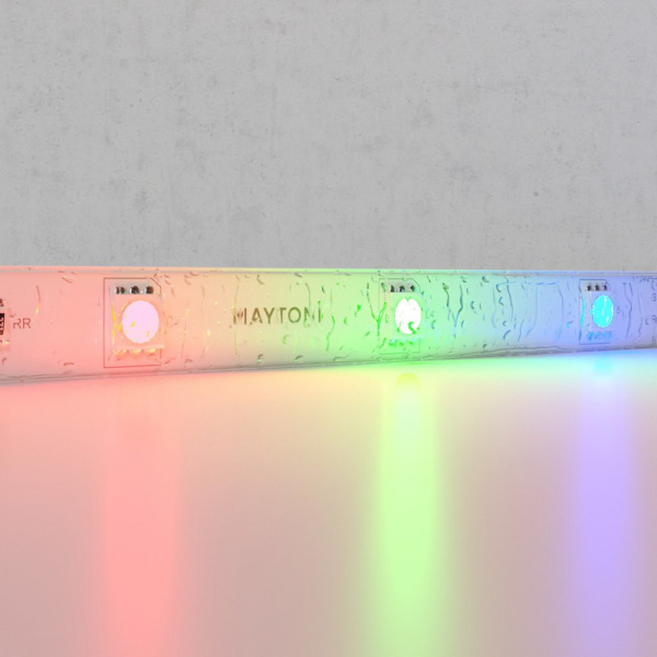 Светодиодная лента 24В 5050 7,2Вт/м Цветная (RGB) 5м IP65 Maytoni 10167, белый
