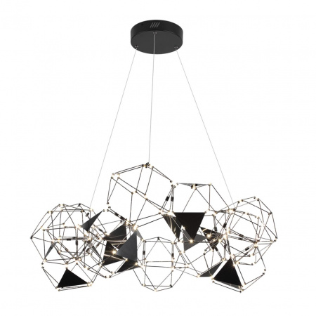 фото Черный хром/металл Люстра LED 56W 4000K 3360Лм TRELLIS L-VISION, арт. 5087/56L