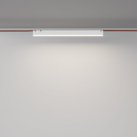 фото Трековый подвесной светильник Maytoni Technical Basis TR129B-24W4K-W, белый