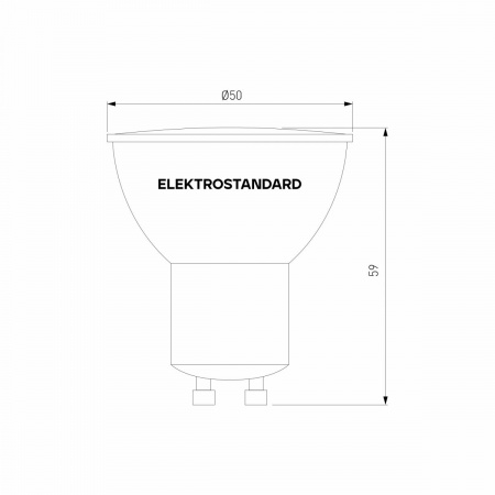 фото Умная лампа GU10 LED 7W 3300К-6500К CCT+DIM (BLGU1018)