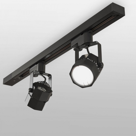 фото Трековый светильник для однофазного шинопровода Robi GU10 Черный MRL 1004