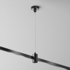 фото Подвес тросовый Hang одинарный Flarity черный Maytoni Technical TRA157SW-S1-B