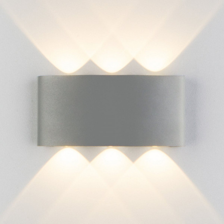 фото Пылевлагозащищенный светодиодный светильник Twinky Trio серый IP54 1551 Techno LED