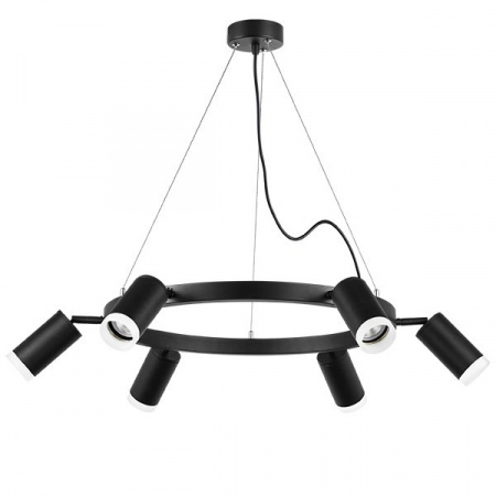 фото Люстра подвесная Rullo, черный Lightstar LR0163760