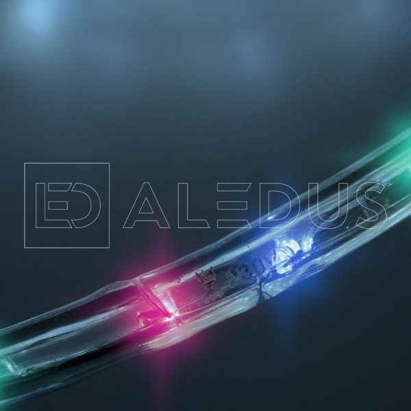 фото Дюралайт ALEDUS, 220 В, 13 мм, бухта 100 м, RGB