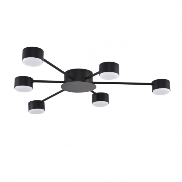 Черный, металл Люстра GX53 LED 6*7W 220V TORINA COMFI, арт. 8344/6C