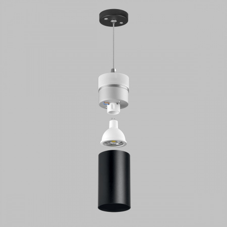 фото Подвес с верхней светящейся частью к 21443x-214440/21448x/21449x LED 5W 395Lm 4000K, черный Lightstar 590057-4000