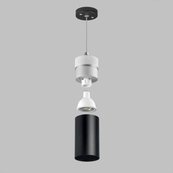 фото Подвес с верхней светящейся частью к 21443x-214440/21448x/21449x LED 5W 395Lm 3000K, черный Lightstar 590057-3000