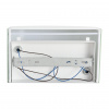 фото Белый/зеленый, металл/текстиль/пластик Бра E14 LED 2*10W 220V GOFERA MODERNI, арт. 8326/2W
