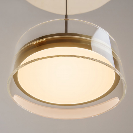 фото Подвесной светильник Maytoni Dress code MOD348PL-L18BBS3K, черный и латунь
