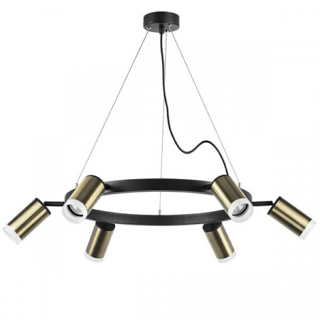фото Люстра подвесная Rullo, черный Lightstar LR0163160