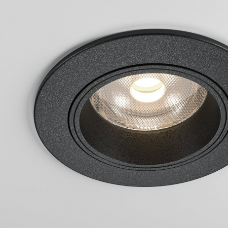 фото Встраиваемый светильник Maytoni Technical FOCUS LED DL125-L12-4K-B, черный
