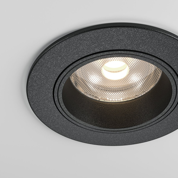фото Встраиваемый светильник Maytoni Technical FOCUS LED DL125-L12-4K-B, черный