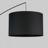 фото Напольный светильник с тканевым абажуром 5485 Moby Black