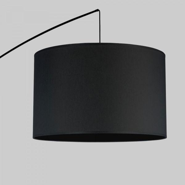 фото Напольный светильник с тканевым абажуром 5485 Moby Black