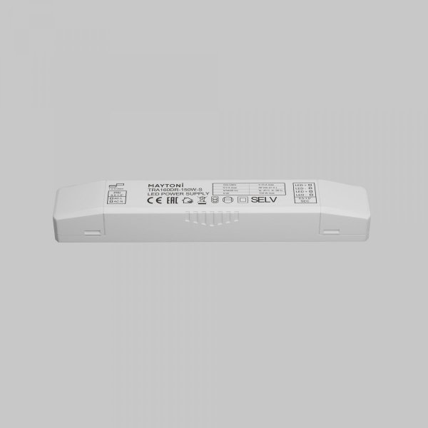 фото Источник напряжения встраиваемый Elasity 48В, 150Вт, белый Maytoni Technical TRA160DR-150W-S