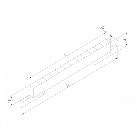 фото Трековый светильник 10W 3000K Mini Magnetic 85168/01