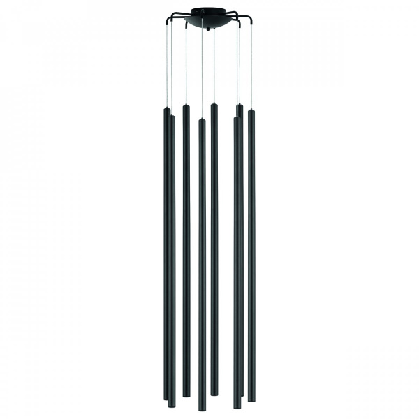 Люстра подвесная Tubo, черный Lightstar L8T747437