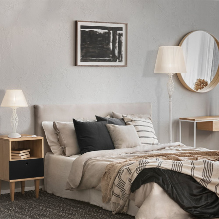 фото Торшер Maytoni Grace ARM247-11-G, белый