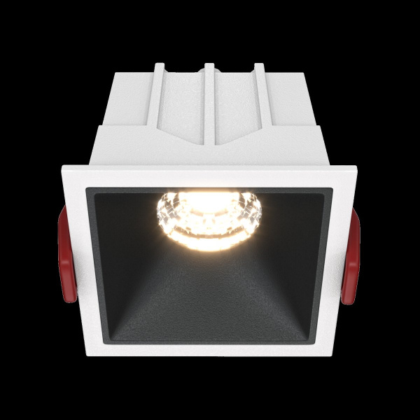 фото Встраиваемый светильник Maytoni Technical Alfa LED DL043-01-10W3K-SQ-WB, белый