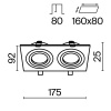 фото Встраиваемый светильник Maytoni Technical Atom DL024-2-02B, черный