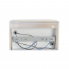 фото Белый/бежевый, металл/текстиль/пластик Бра E14 LED 2*10W 220V GOFERA MODERNI, арт. 8327/2W