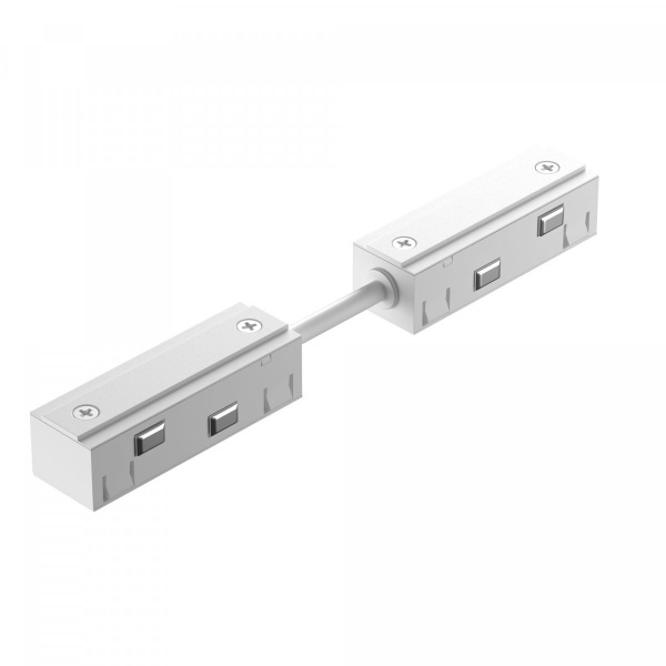 Коннектор питания прямой гибкий 5см Exility белый Maytoni Technical TRA034CPC-42W-5-1