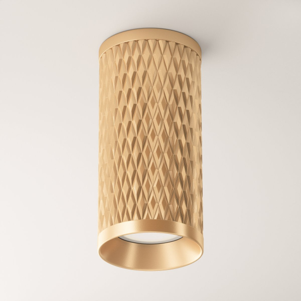 фото Потолочный светильник Maytoni Technical Focus Design C036CL-01G, матовое золото