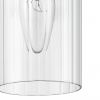 фото Хром/прозрачный металл/металл Подвес Е14 1*40W 220V ISHA COMFI, арт. 8102/1A