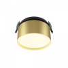 Встраиваемый светильник Maytoni Technical Onda DL024-12W3K-BMG, черный