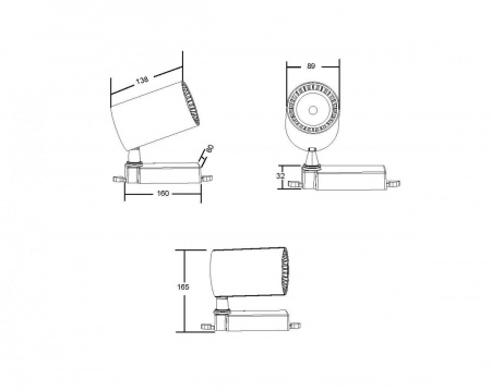 фото Трековый светильник Maytoni Technical Vuoro TR029-3-30W4K-W, белый