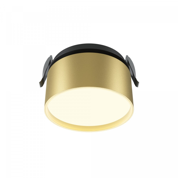 Встраиваемый светильник Maytoni Technical Onda DL024-12W3K-BMG, черный