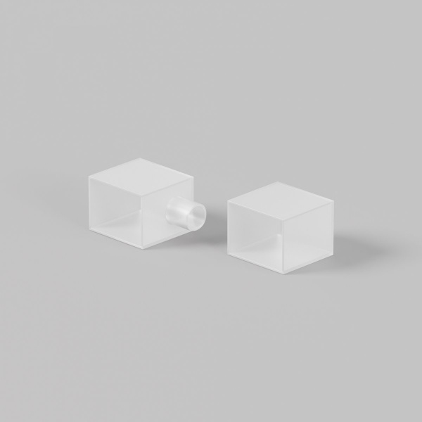 фото Заглушки для гибкого неона 17х12 мм 2 шт. (выход вверх/вниз) Maytoni 432005, белый