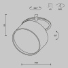 фото Встраиваемый светильник Maytoni Technical Onda DL024-12W3K-W, белый