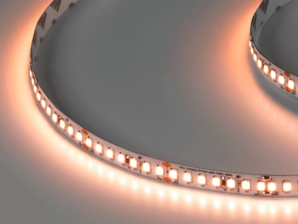 Светодиодная лента SWG PRO 2835, 168 LED/м, 17,3 Вт/м, 24В, IP20, Цвет: Теплый белый, SWG2P168-24-17.3-WW-20, катушка 5 м