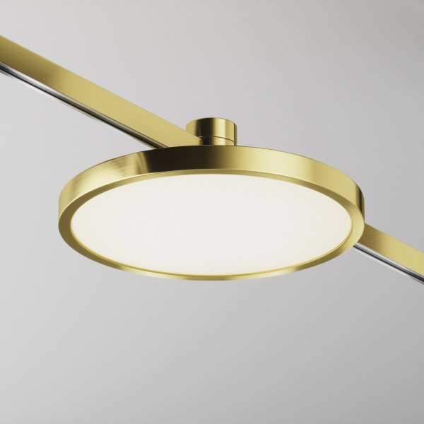 фото Трековый светильник Maytoni Technical Plato TR153-1-10W4K-BS, латунь