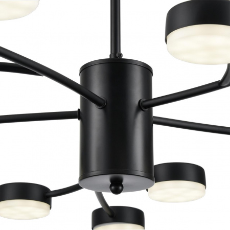фото Черный, металл Люстра LED GX53 15*7W 220V TORINA COMFI, арт. 8117/15