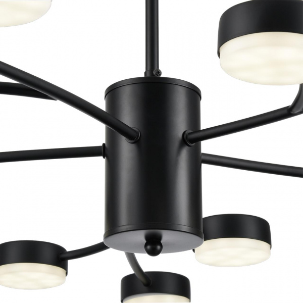 фото Черный, металл Люстра LED GX53 15*7W 220V TORINA COMFI, арт. 8117/15